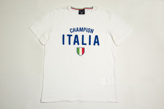 T-Shirt Italia Bianco Adulto